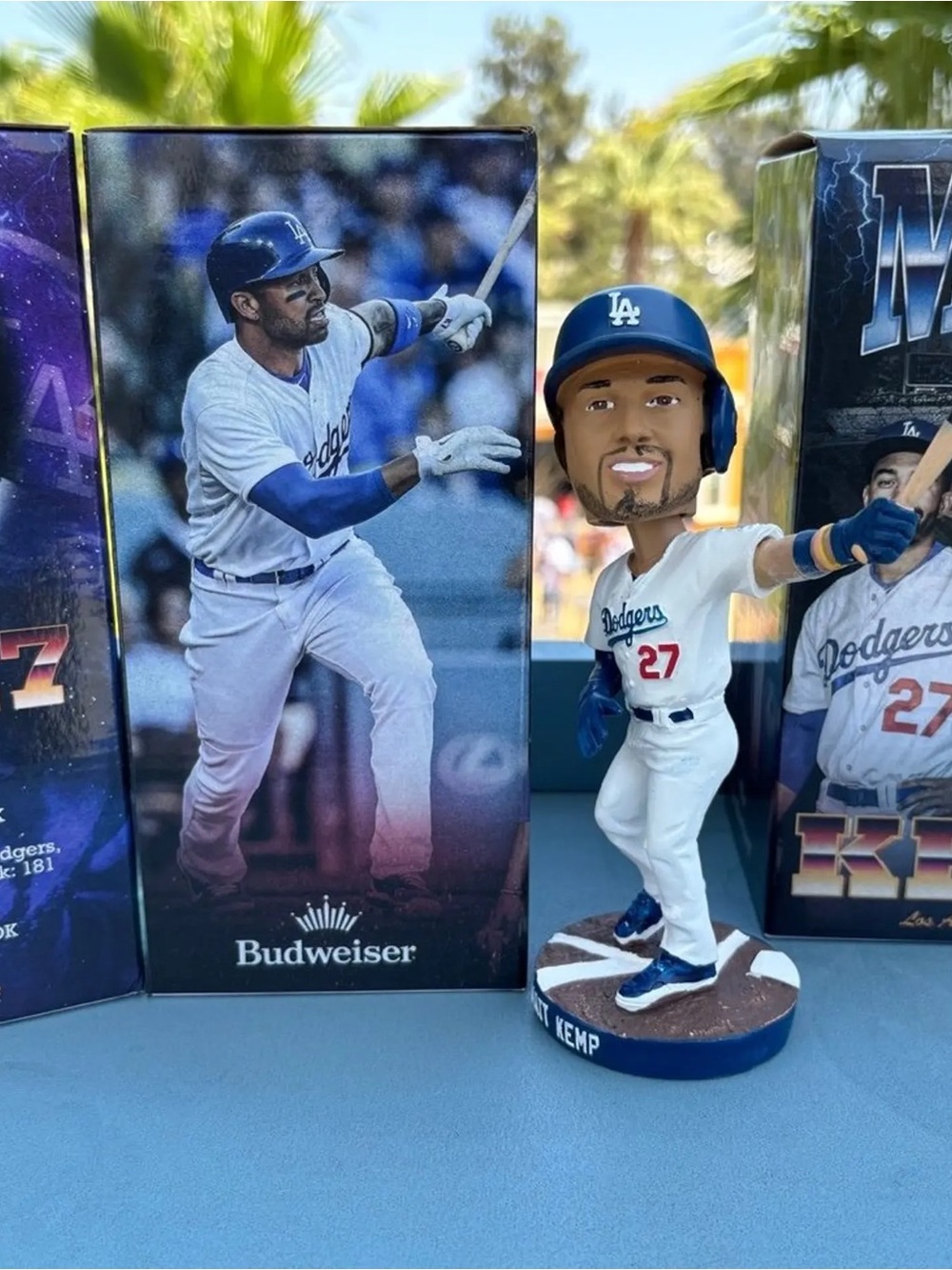 Matt Kemp Dodgers Bobblehead - Blue & White